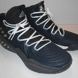 NWOB Adidas Geofit Mens Basketball Shoes Sz 18 B/W
